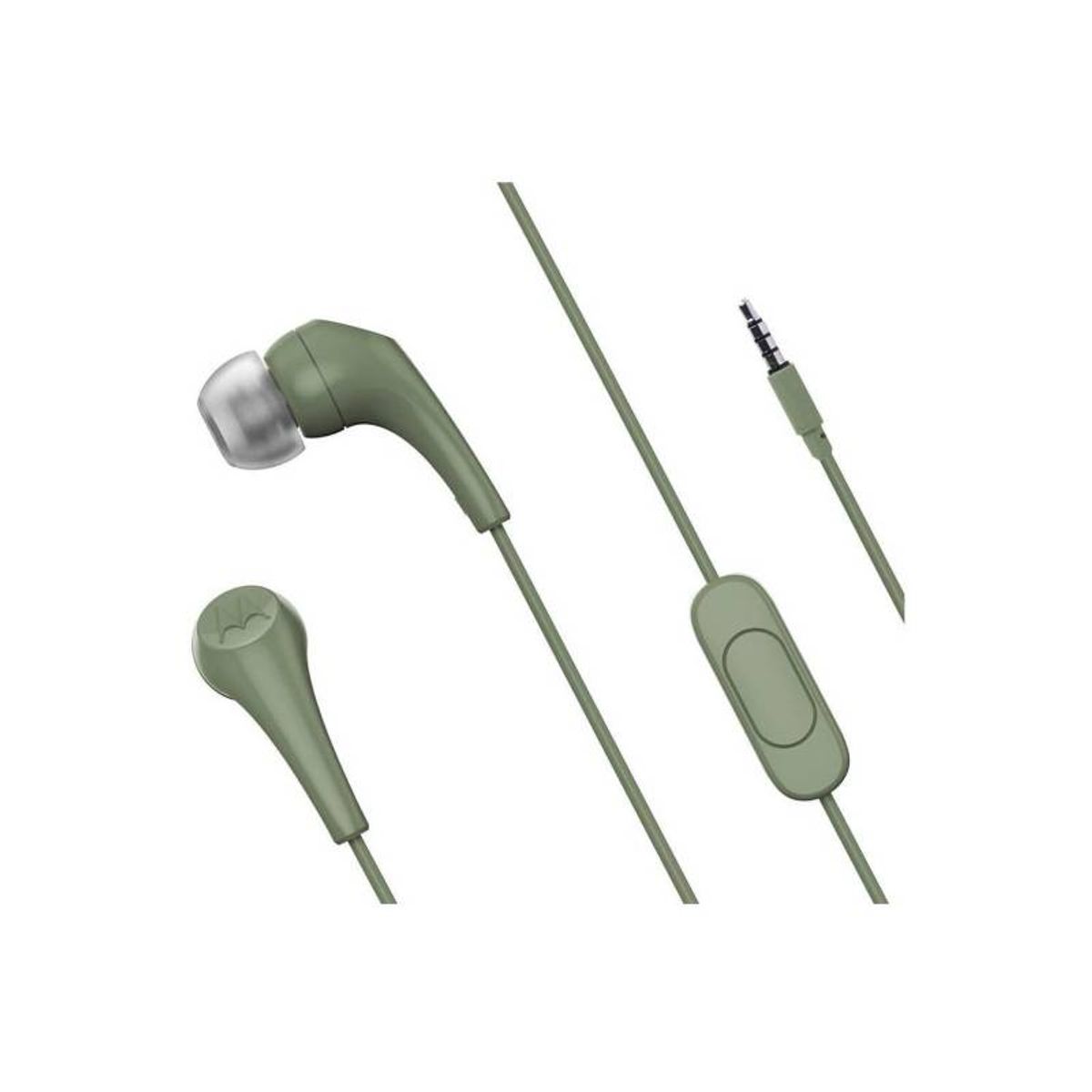 MOTOROLA - Audífono earbuds 2 ultra ligero con mic verde