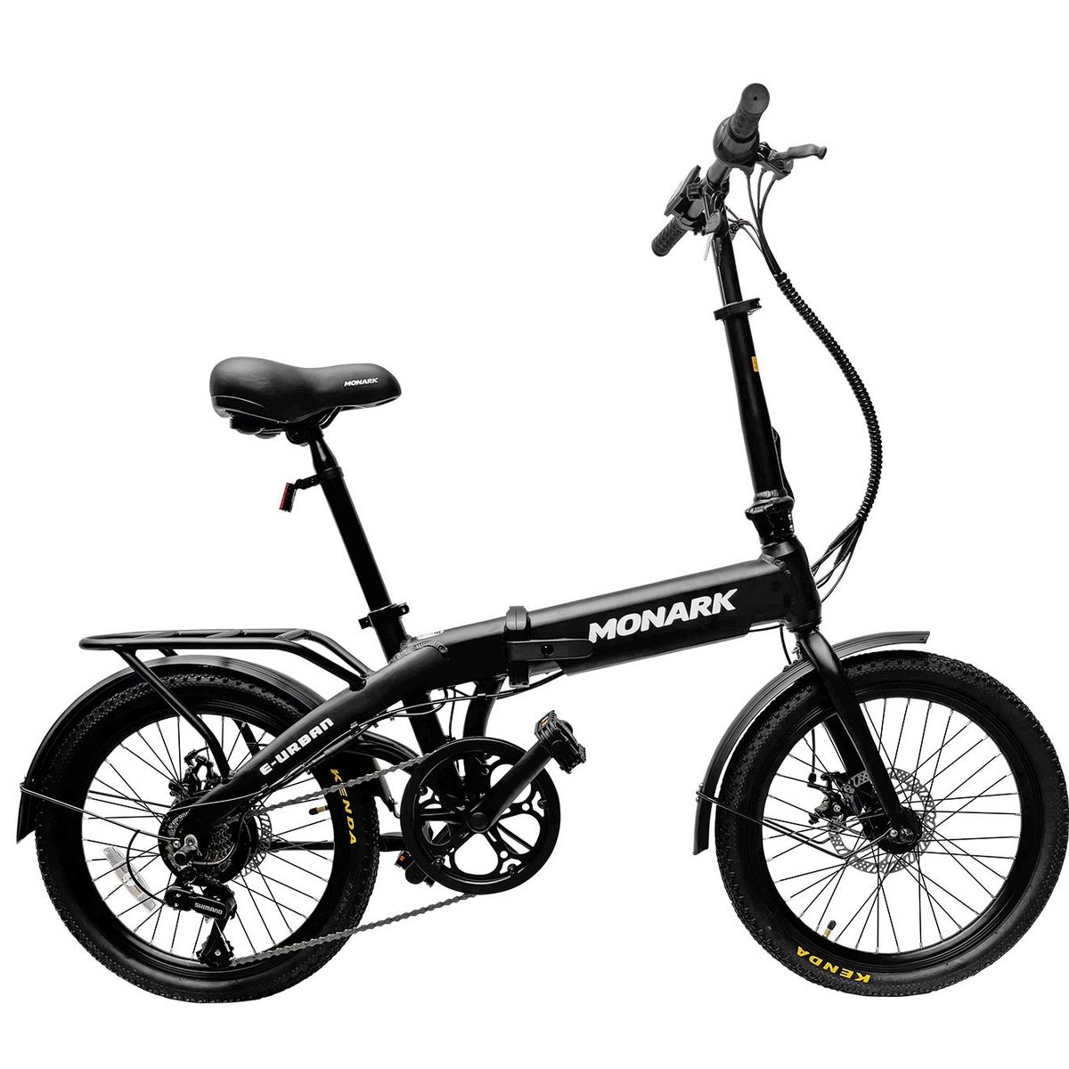 MONARK - BICICLETA ELECTRICA MONARK E-URBAN ARO 20 NEGRO MATE