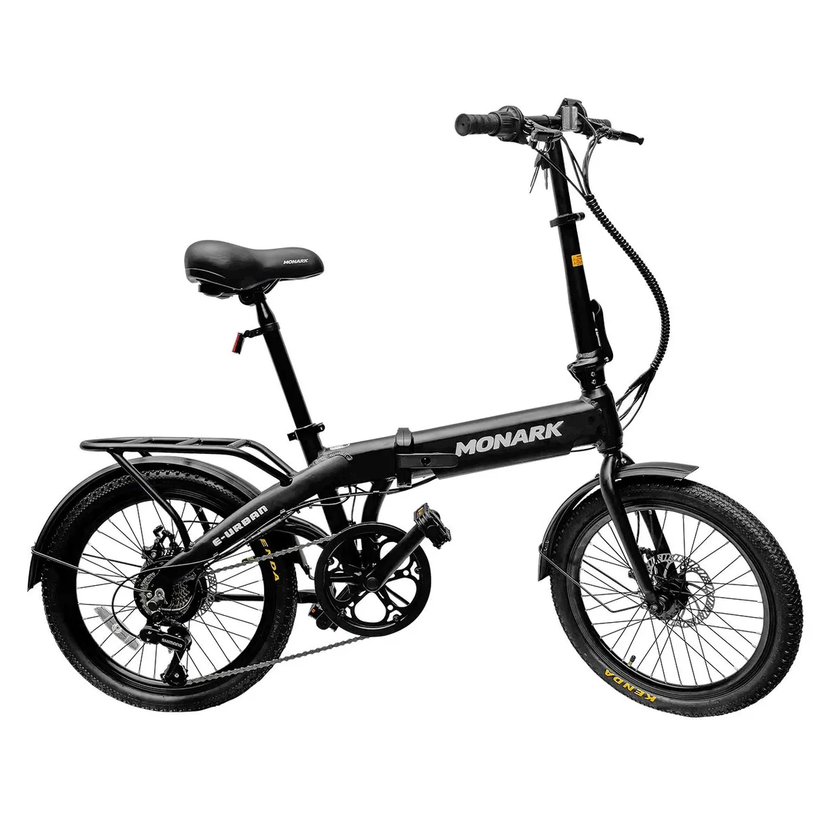MONARK - BICICLETA ELECTRICA MONARK E-URBAN ARO 20 NEGRO MATE