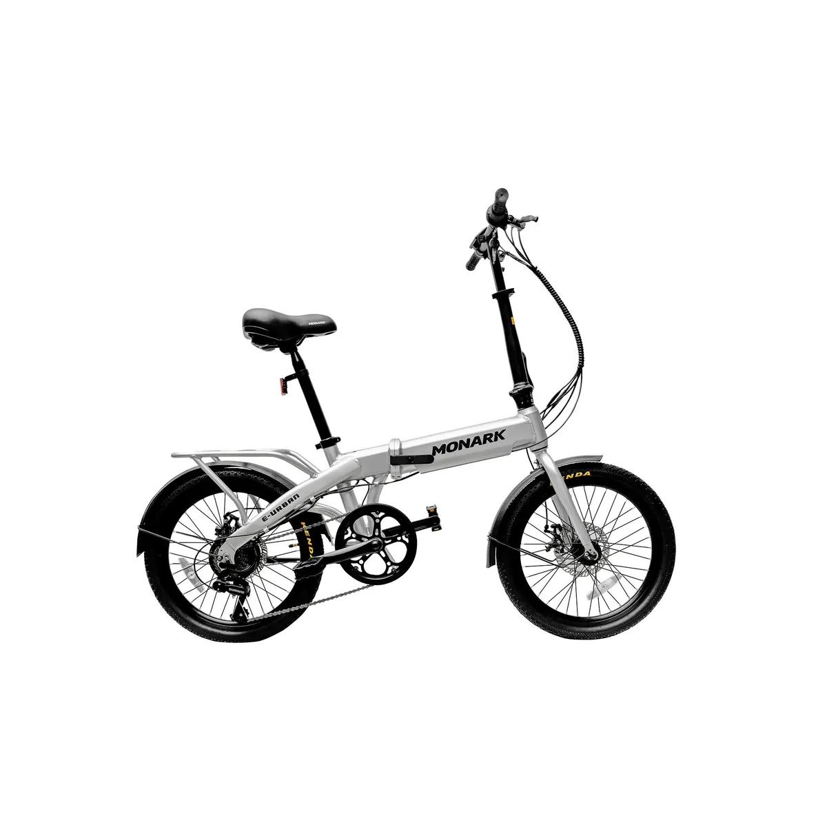 MONARK - BICICLETA ELECTRICA MONARK E-URBAN ARO 20 PLATA