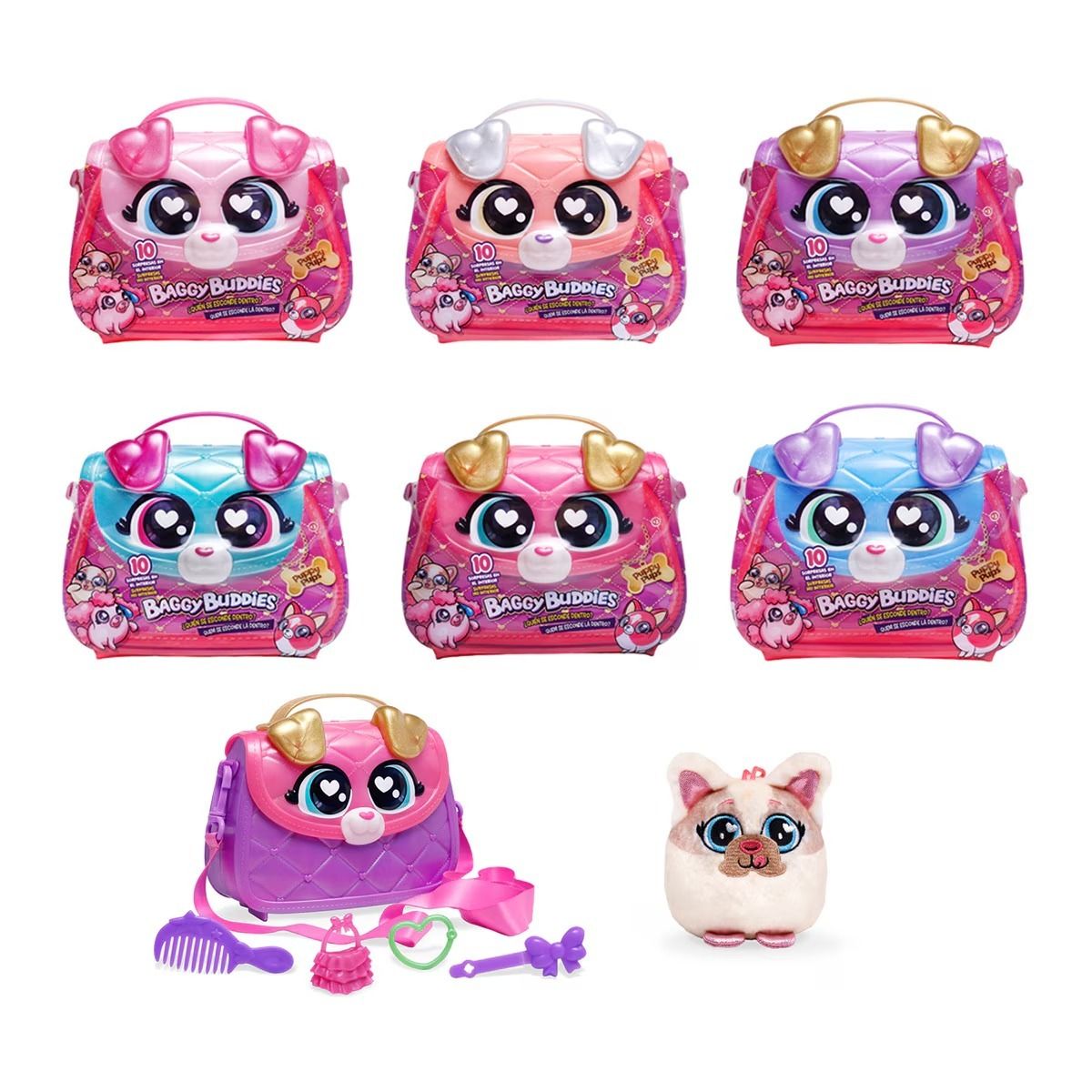 PINYPON - Juguete Cartera niña Mascota + Accesorios Surtido