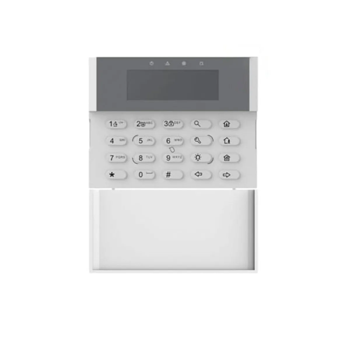 HIKVISION - TECLADO LCD HIKVISION CON CABLE PANEL DE ALARMA PN DS-PK1-LRT-HWB