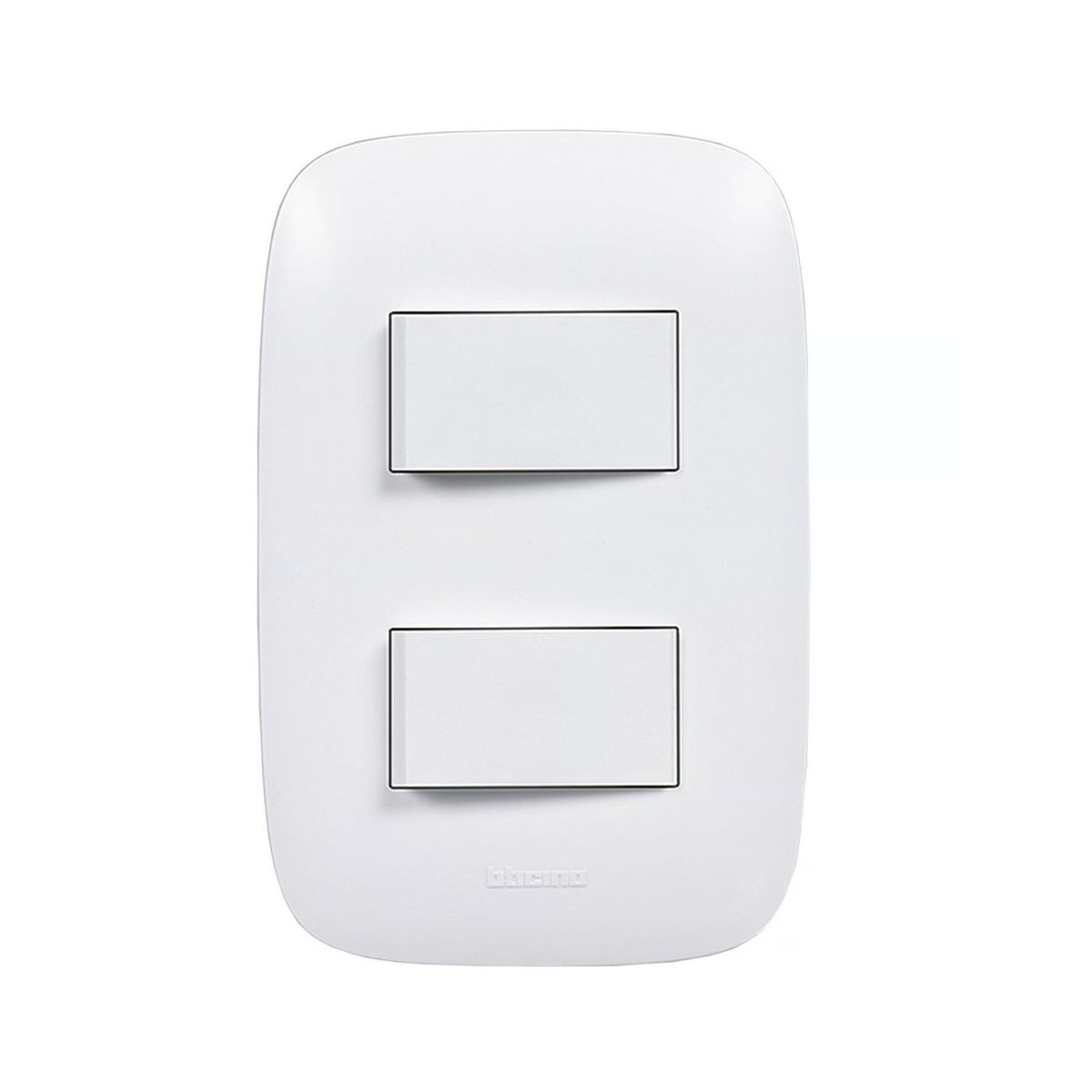 GENERICO - Interruptor doble 10A250V Domino Sencia AP1200 Bticino