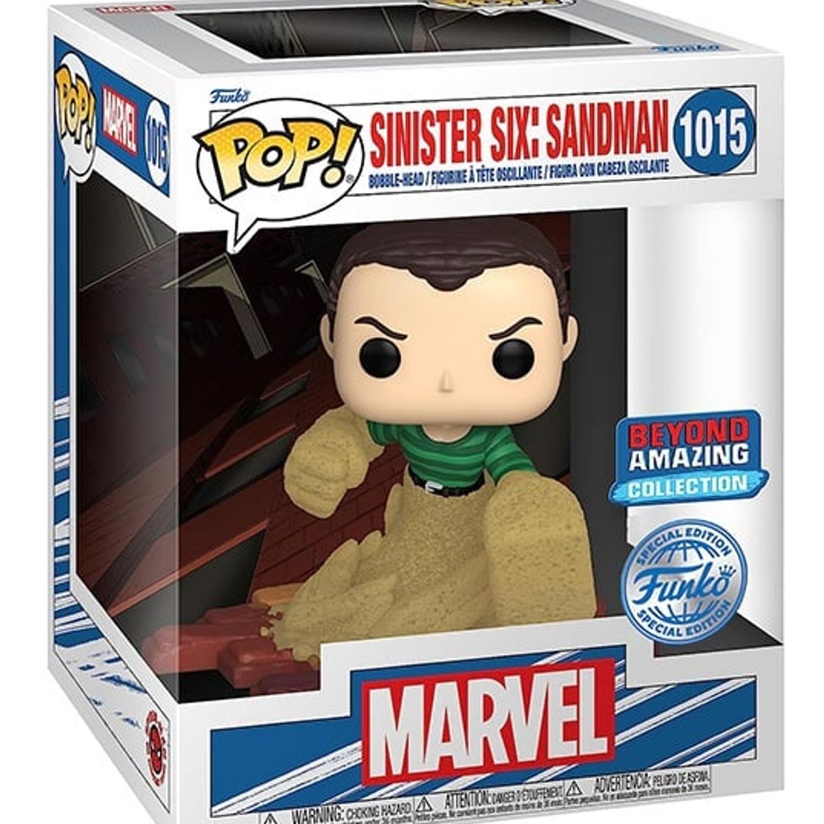 FUNKO - Funko Pop Sinister Six Sandman Deluxe Marvel