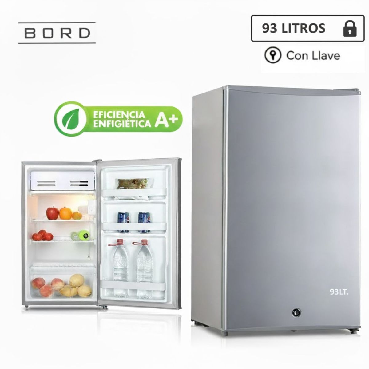 BORD - FRIGOBAR BORD MI120S-M 93L SILVER