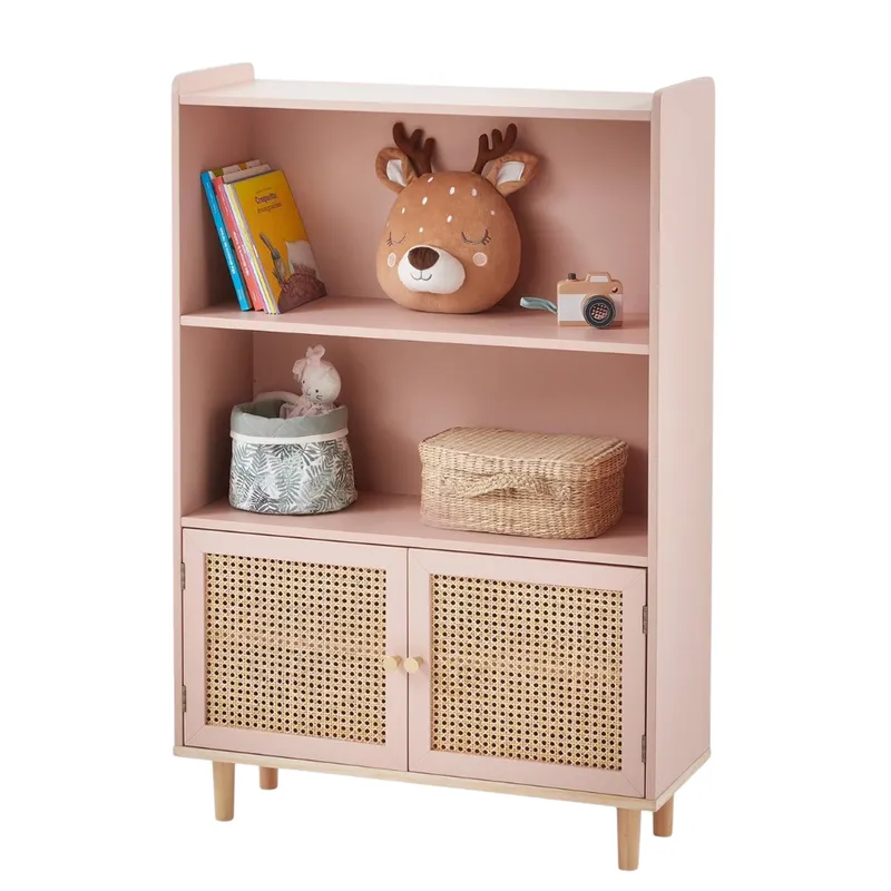 GENERICO - Estante Librero Infantil Peggy Rosa Muebles Gaudi