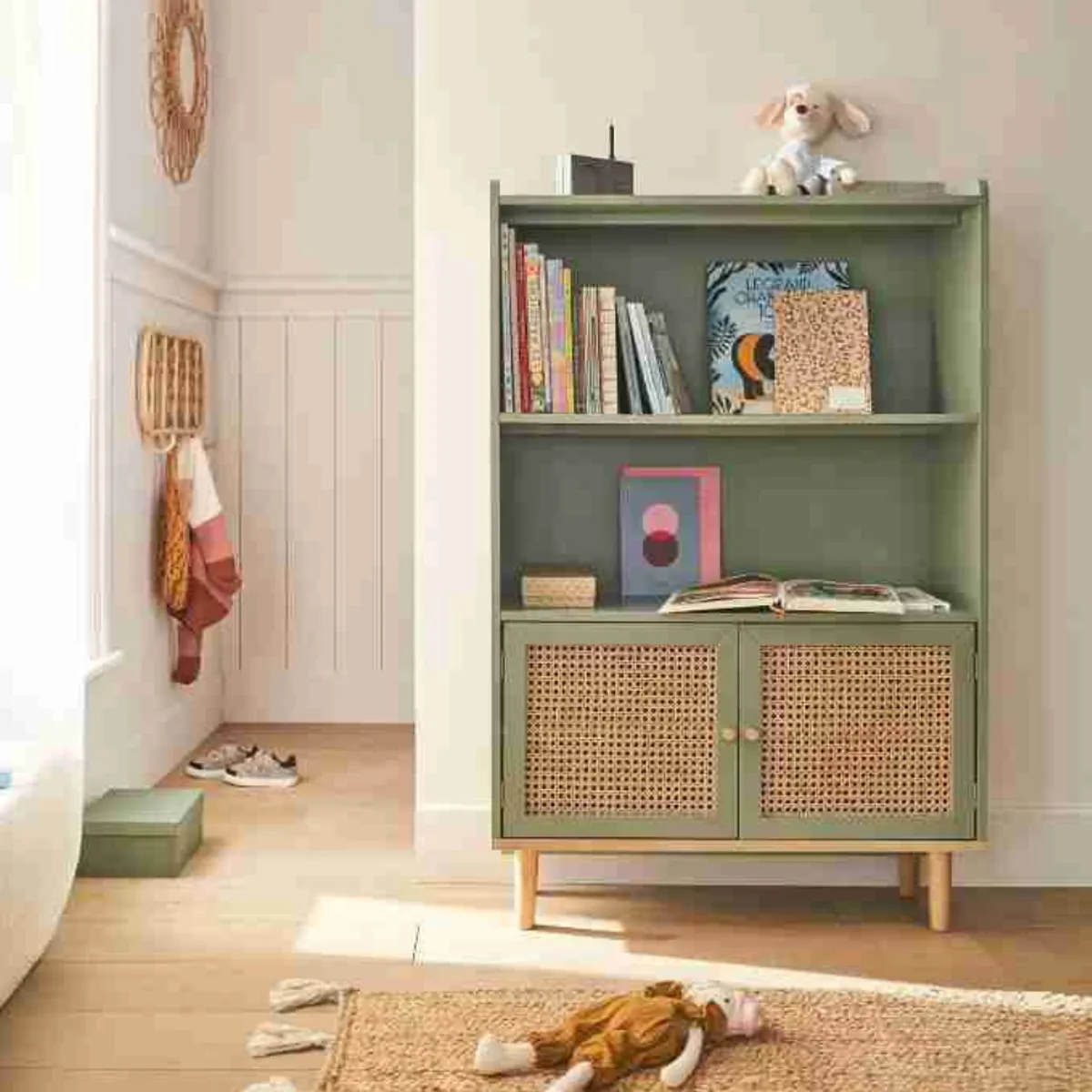 GENERICO - Estante Librero Infantil Peggy Agave Muebles Gaudi