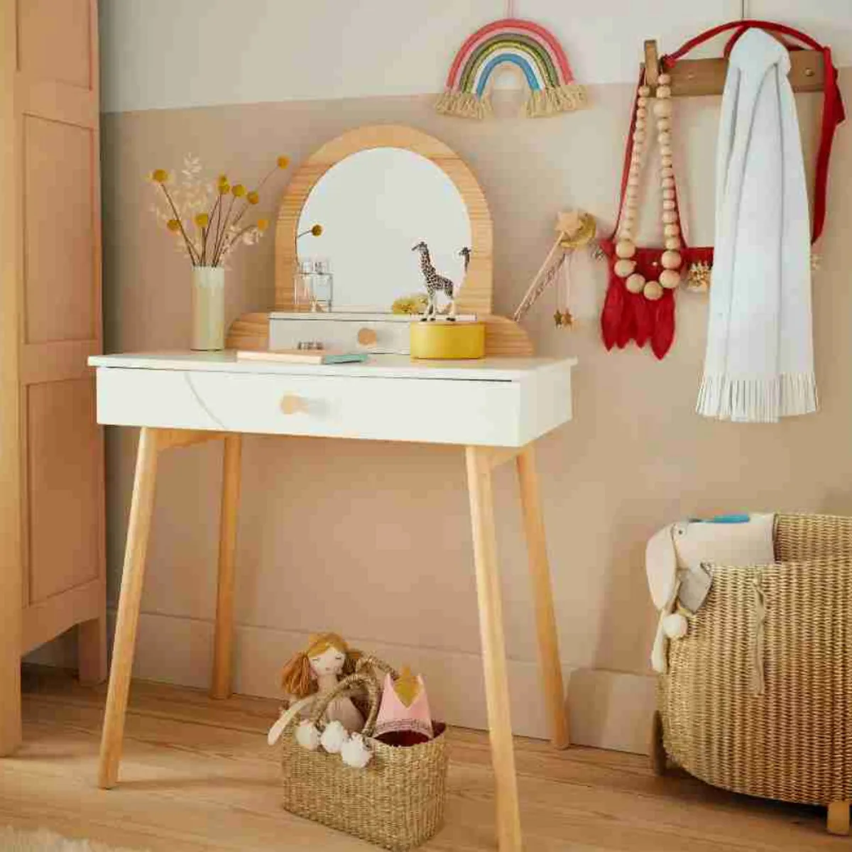 GENERICO - Tocador para niñas Infantil Suzie Muebles Gaudi