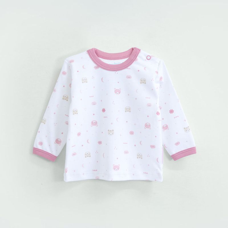 KUKULI - BABY POLO MLARGA ESTAMPADO K0020