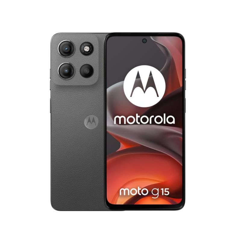 MOTOROLA - MOTOROLA G15 - 128GB 4RAM GRIS REGISTRADO