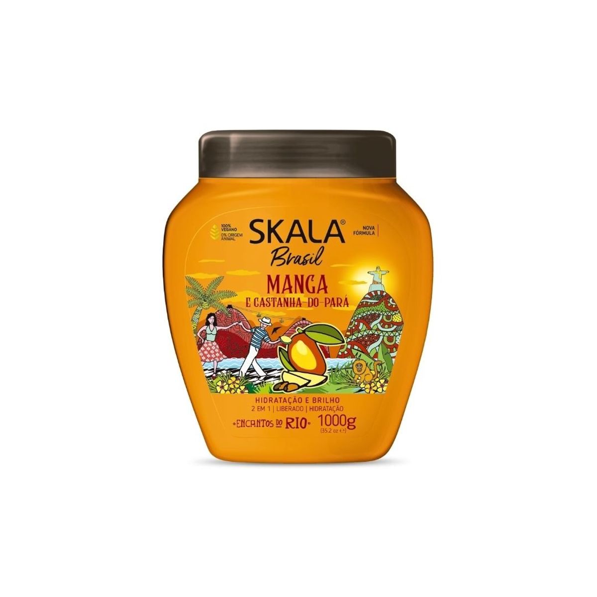 SKALA - Mascarilla Cap 2 en 1 Skala Brasil Manga 1kg
