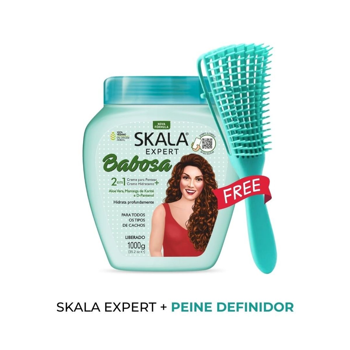 SKALA - Mascarilla Cap 2 en 1 Skala Babosa 1kg - OFERTA