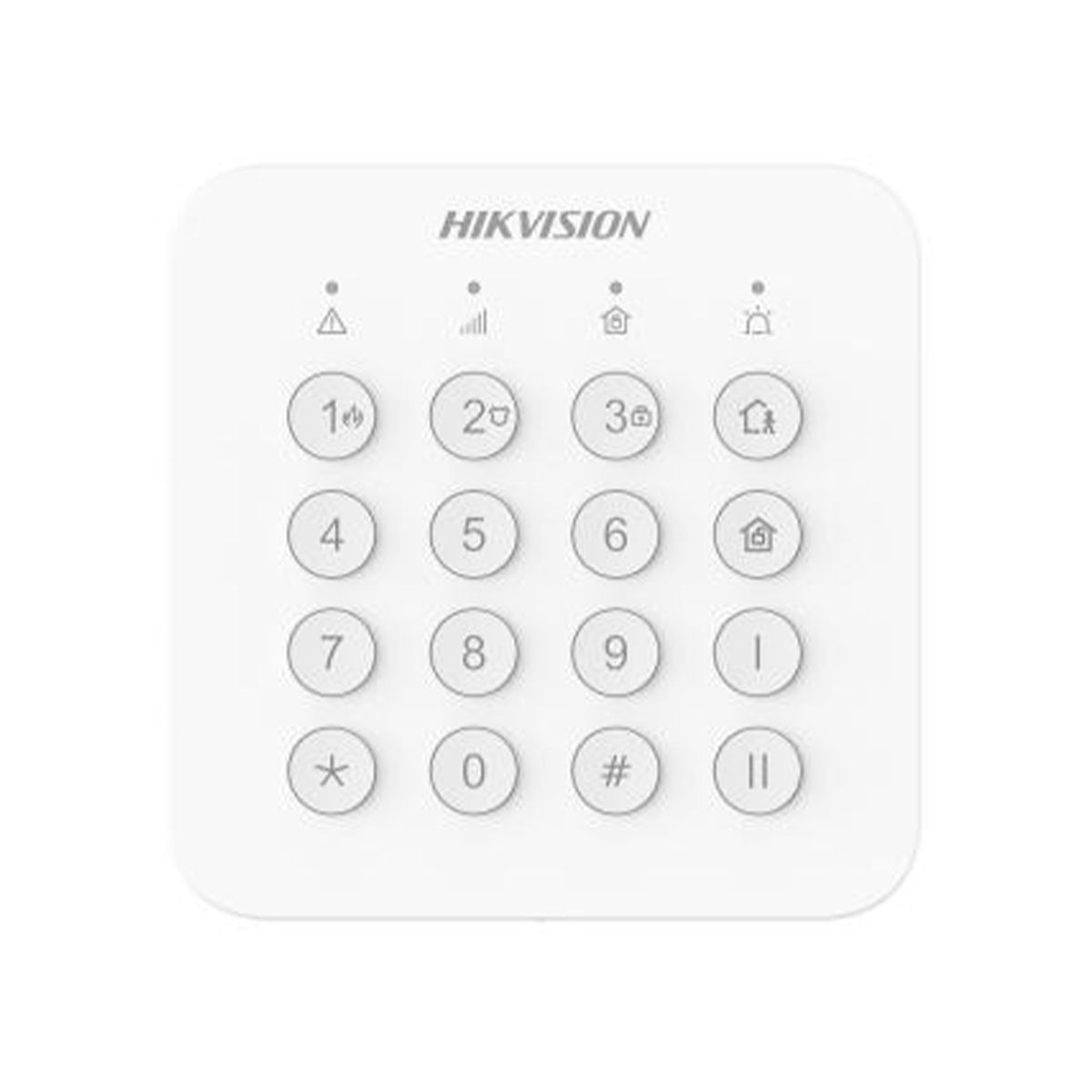 HIKVISION - TECLADO INALAMBRICO HIKVISION BLANCO 433MHZ 2GFSK PN HK-DS-PK201B-WB