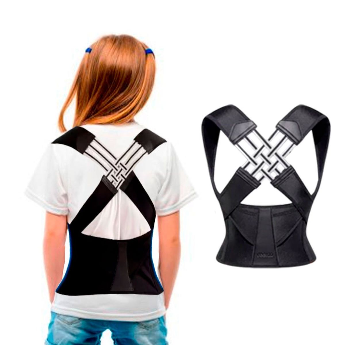 GENERICO - Corrector de Postura Ajustable Para Niñas