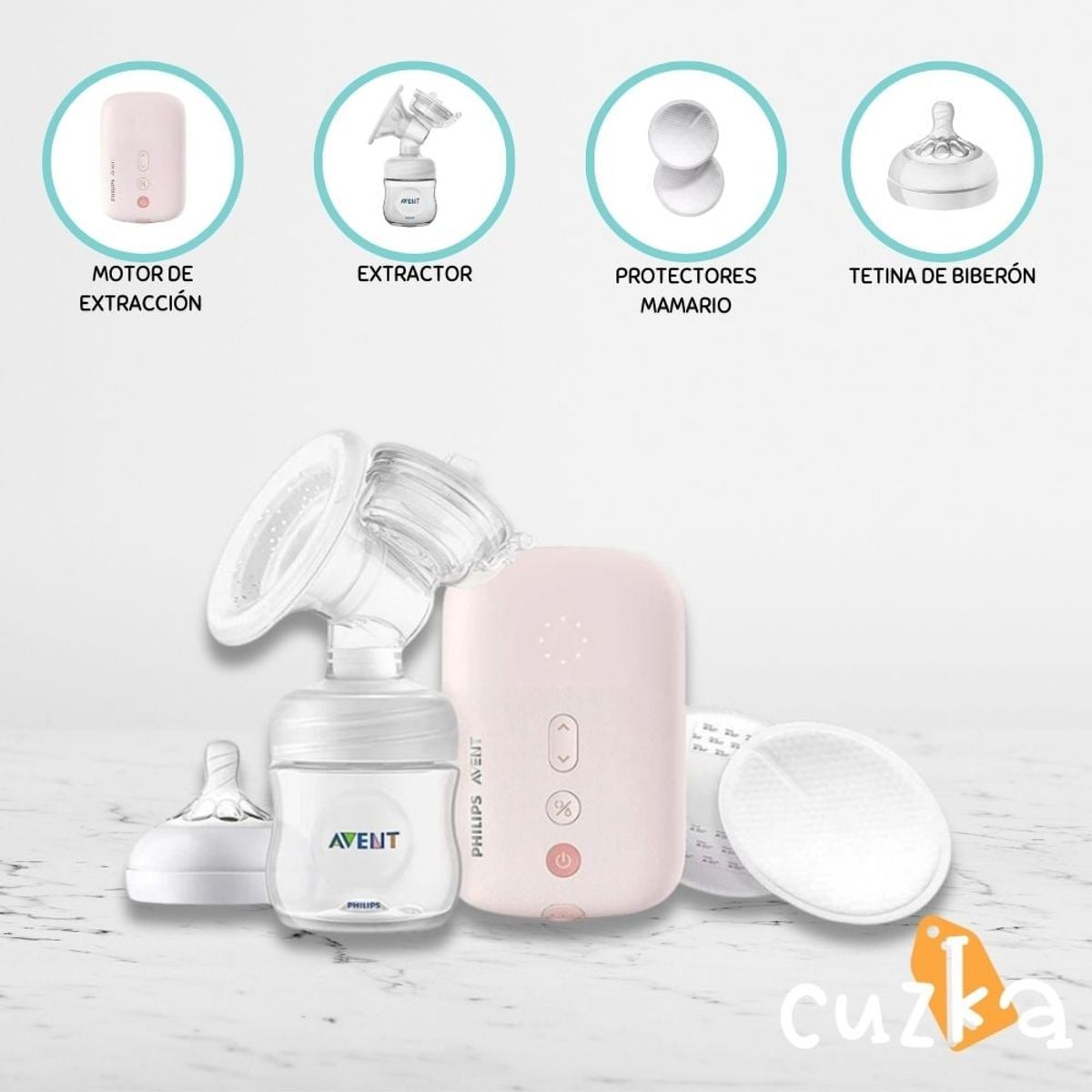 AVENT - Extractor de leche materna eléctrico simple «AUTOMATIC»