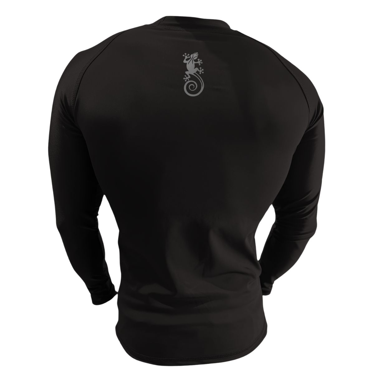 AQUA&MODA - LICRA CON PROTECCION UV AQUAMODA LAMNPLGR PLUS NEGRO LOGO GRIS REFLECTIVO