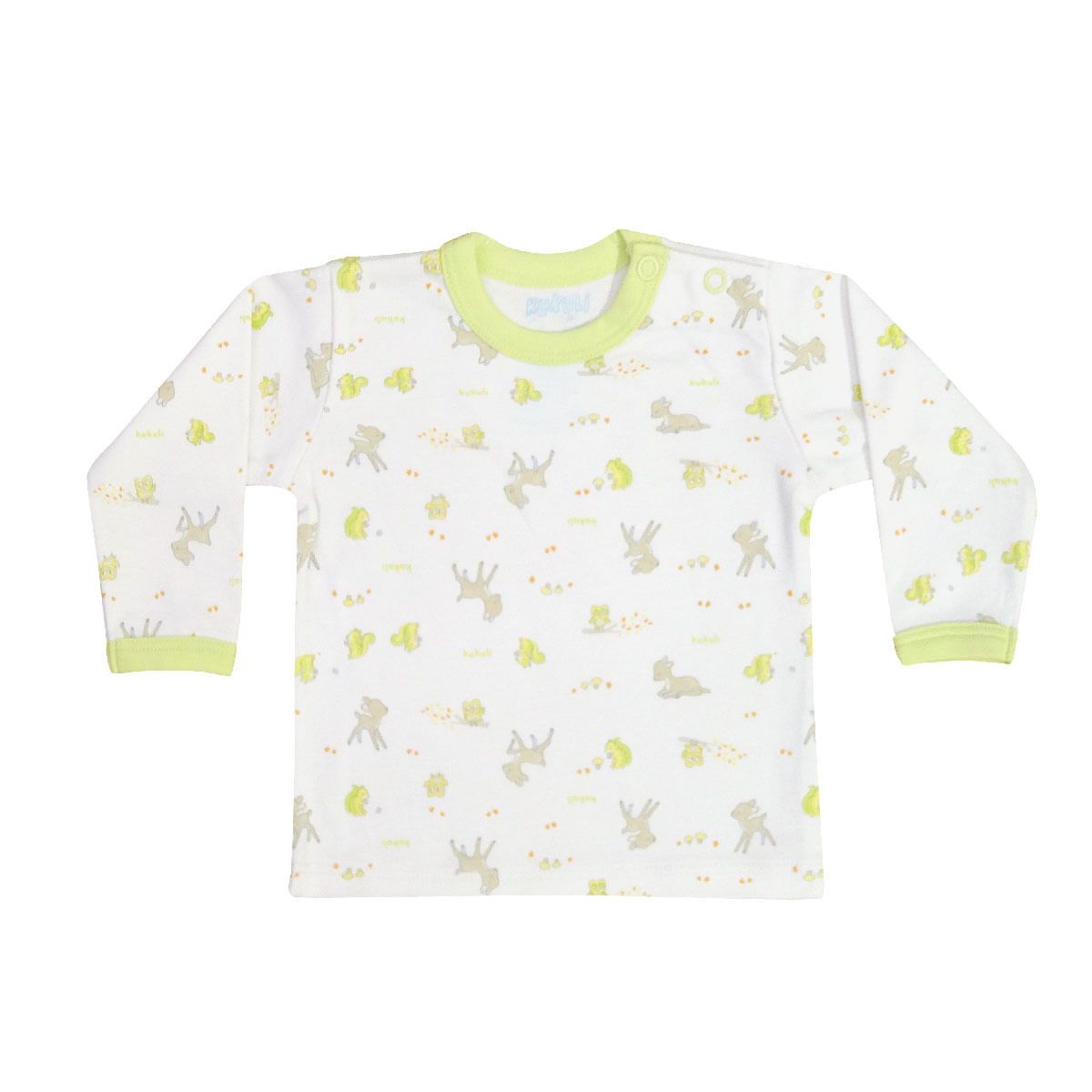 KUKULI - BABY POLO MLARGA ESTAMPADO K0020