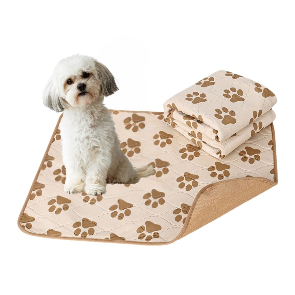 GENERICO - Tapete Reusable Mat Pañal DOGLEMI Mascotas Talla M 60 x 46cm