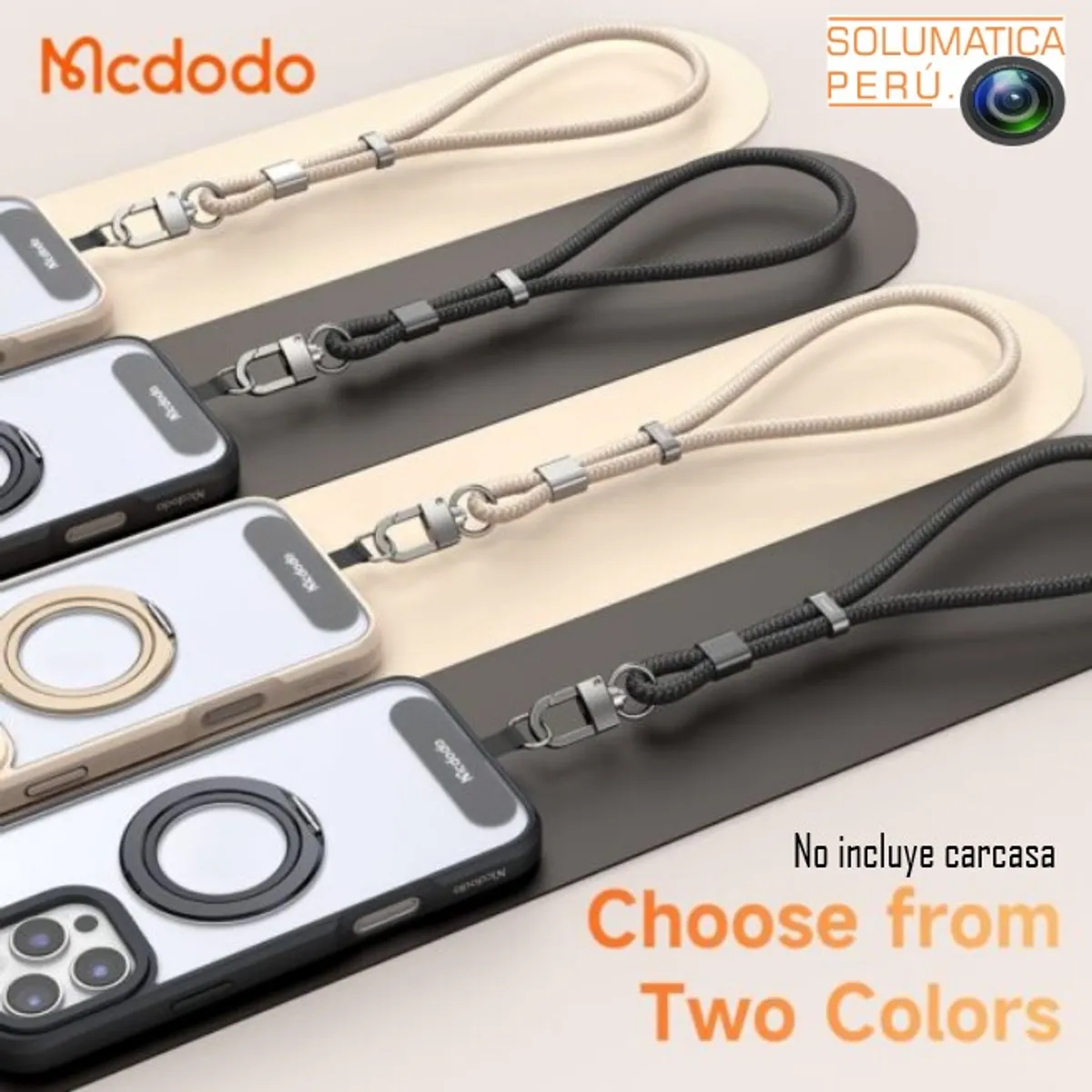 MCDODO - Correa Para Celular - Lanyard Universal de Mano - MCdodo