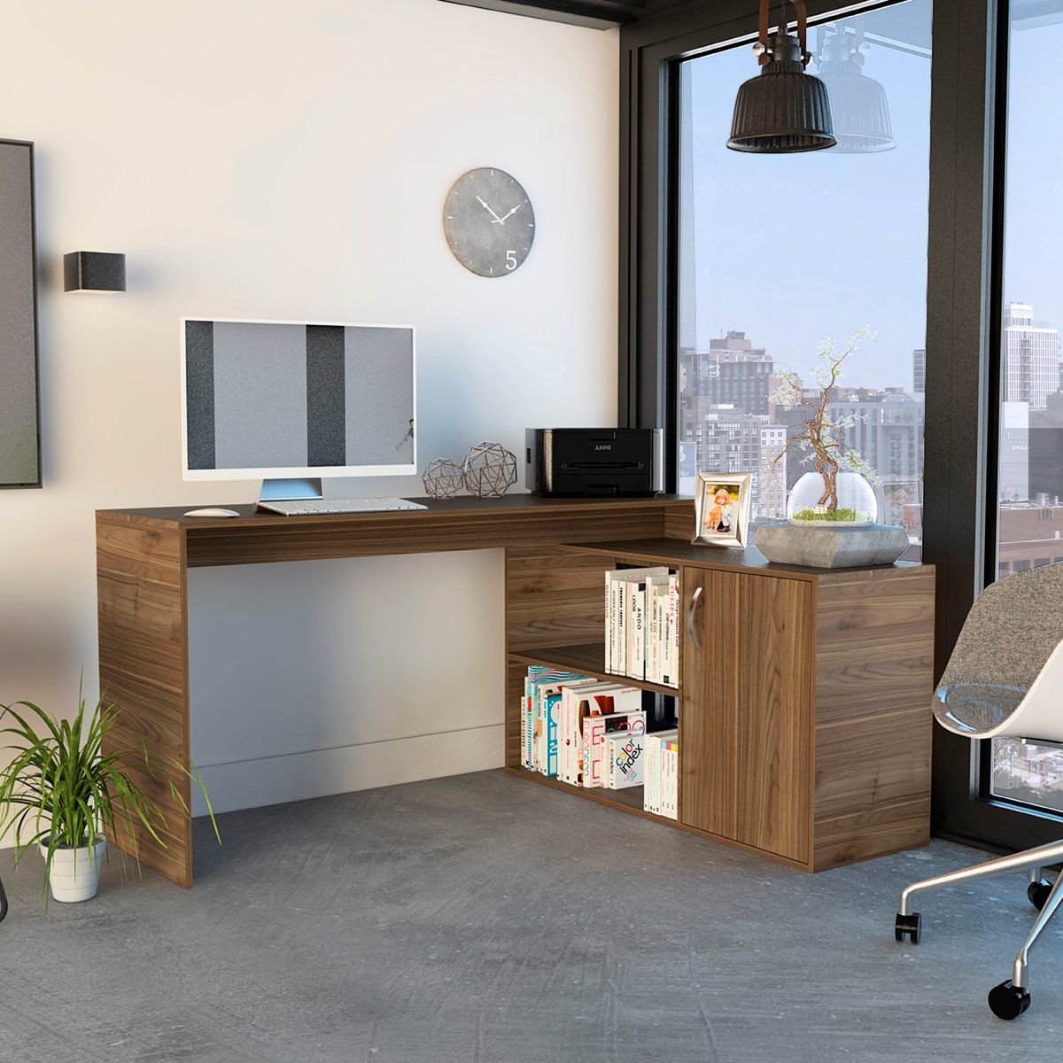 GENERICO - Escritorio Dubai  Gales - Envío Armado y Melamina 18mm