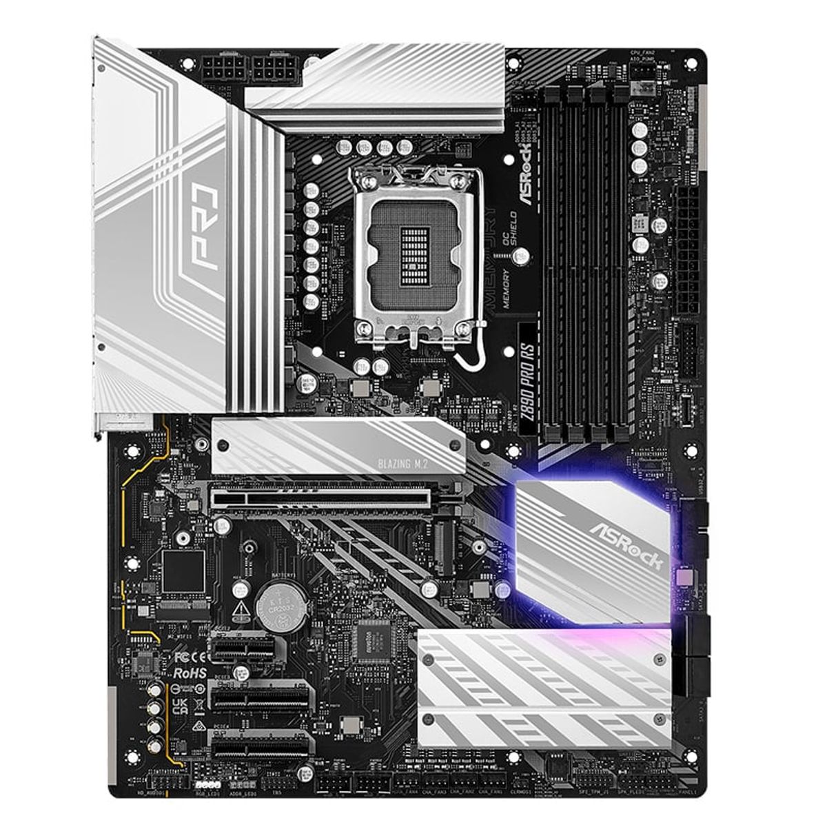 ASROCK - Motherboard ASROCK Z890 Pro RS Intel Z890 LGA 1851 HDMI DP ATX