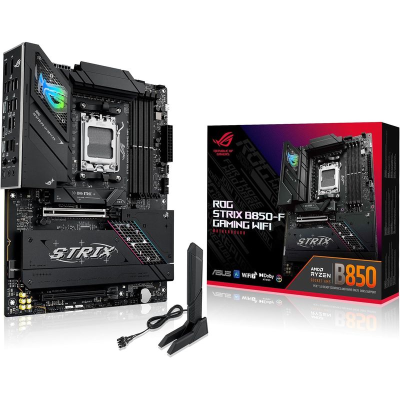 ASUS - Motherboard ASUS ROG STRIX B850-F GAMING WIFI AMD B850 Socket AM5 ATX