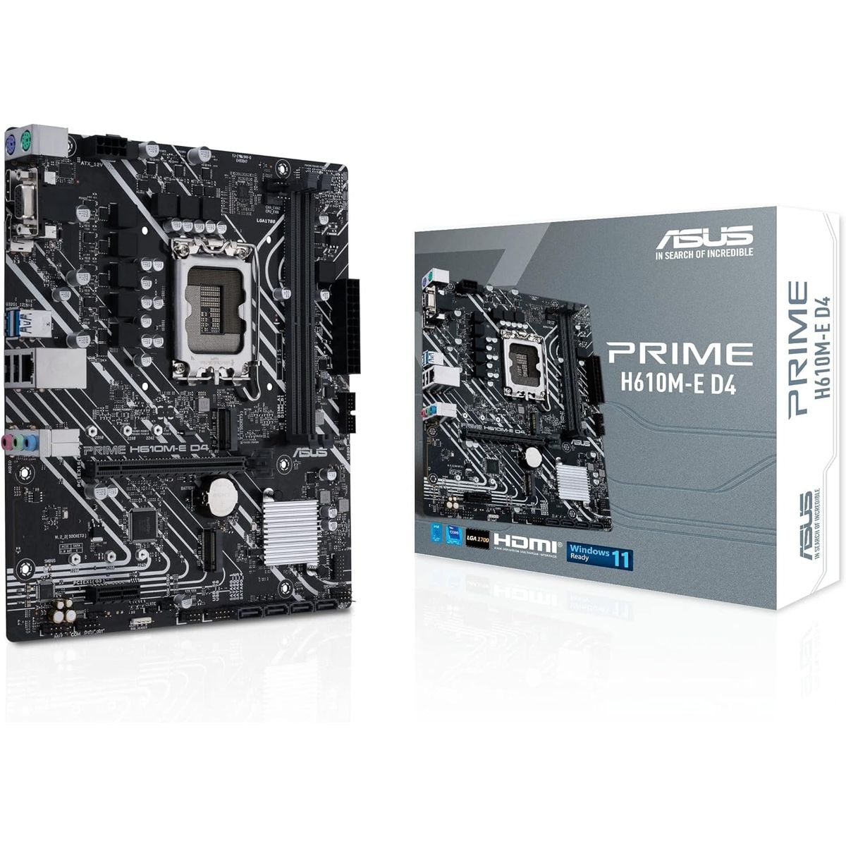 ASUS - Motherboard ASUS PRIME H610M-E D4-CSM Intel H610 LGA1700 mATX
