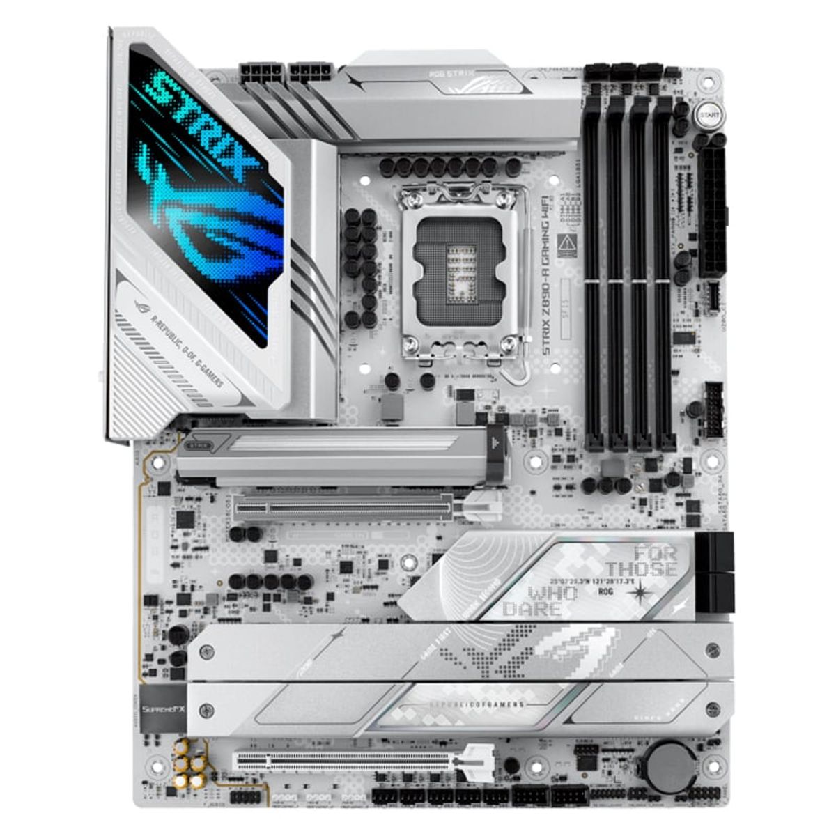 ASUS - Motherboard ASUS ROG STRIX Z890-A GAMING WIFI Intel Z890 LGA 1851 ATX