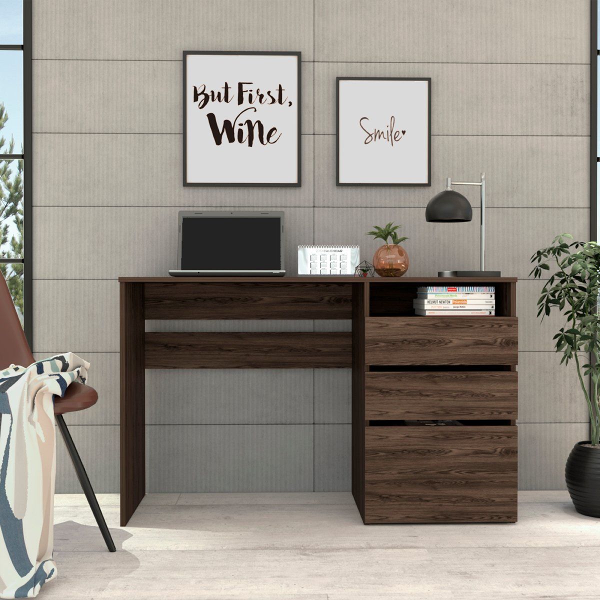 GENERICO - Escritorio Bogotá  Coñac - Envío Armado y Melamina 18mm