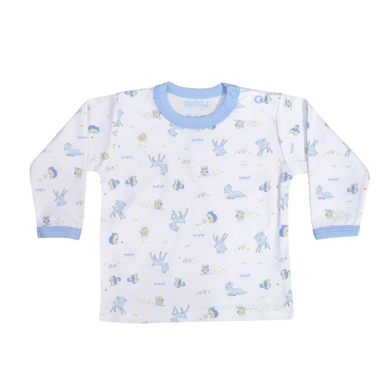 KUKULI - BABY POLO MLARGA ESTAMPADO K0020