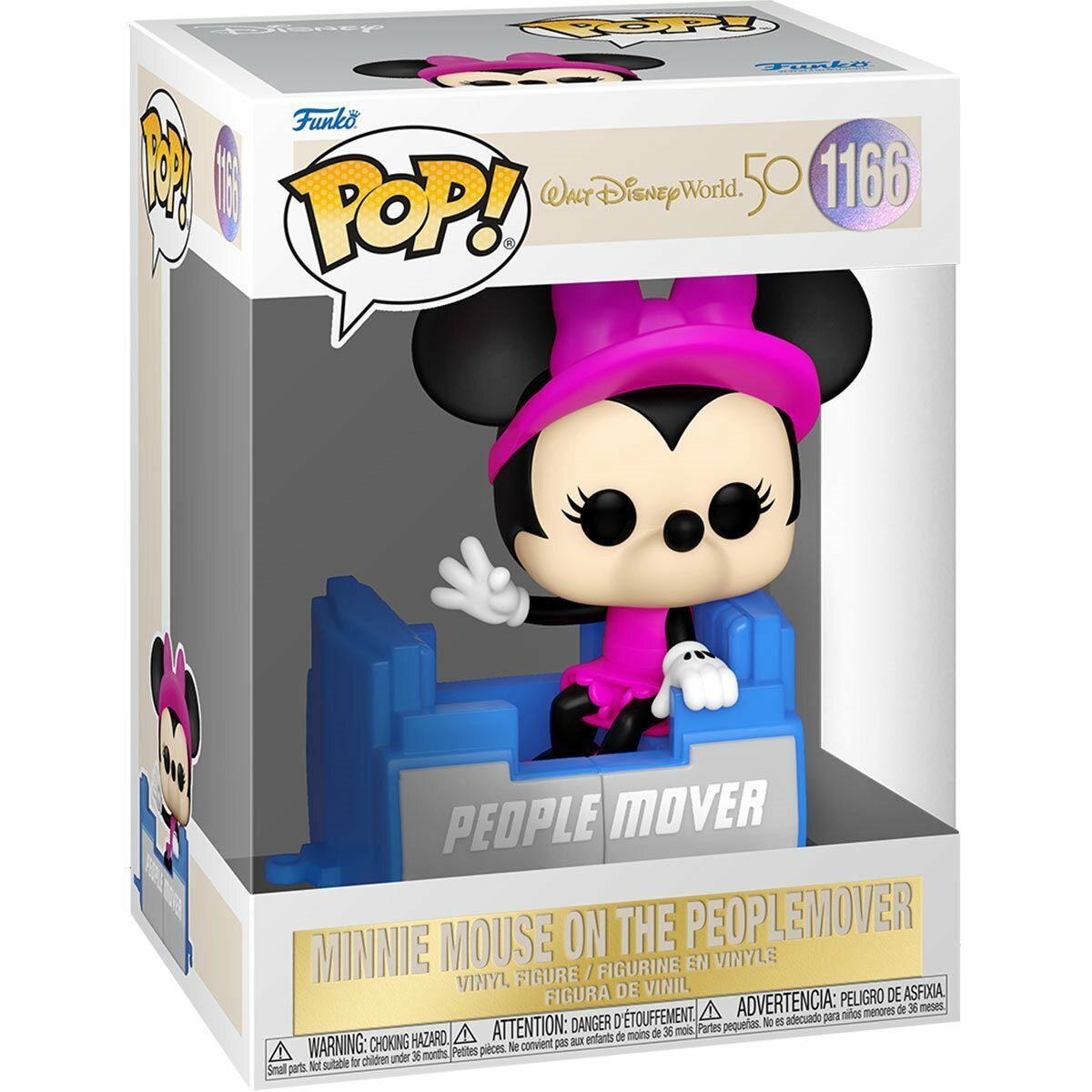 FUNKO - Funko Pop Minnie Mouse On The Peoplemover Disney