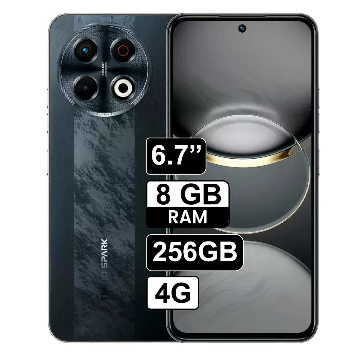 TECNO MOBILE - Celular Tecno Spark 30 Pro 8GB Ram 256GB Edi Transformers