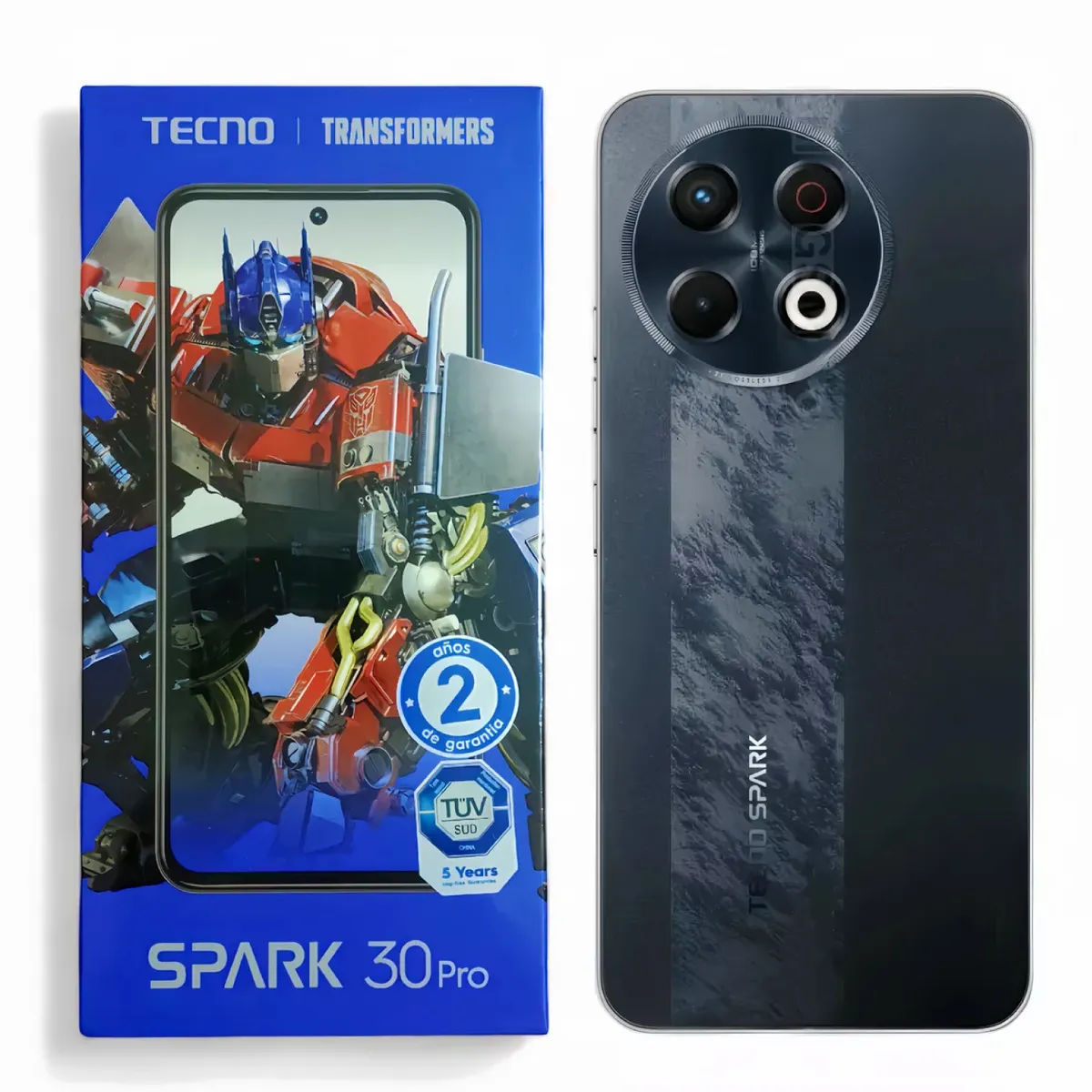 TECNO MOBILE - Celular Tecno Spark 30 Pro 8GB Ram 256GB Edi Transformers