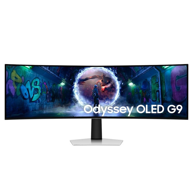 SAMSUNG - Monitor curvo gaming SAMSUNG Odyssey OLED G9 49 QHD 240 Hz