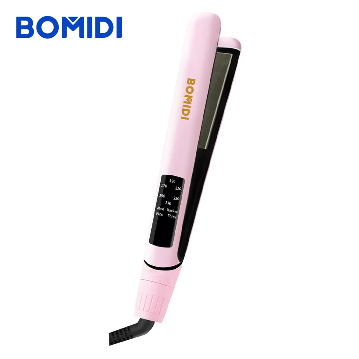 BOMIDI - Plancha Alisadora Cerámica Bomidi HS2 Rosado