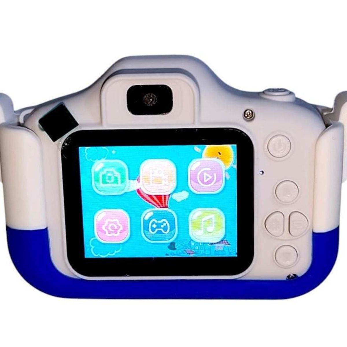 GENERICO - Cámara diseño Kawaii color azul para niños