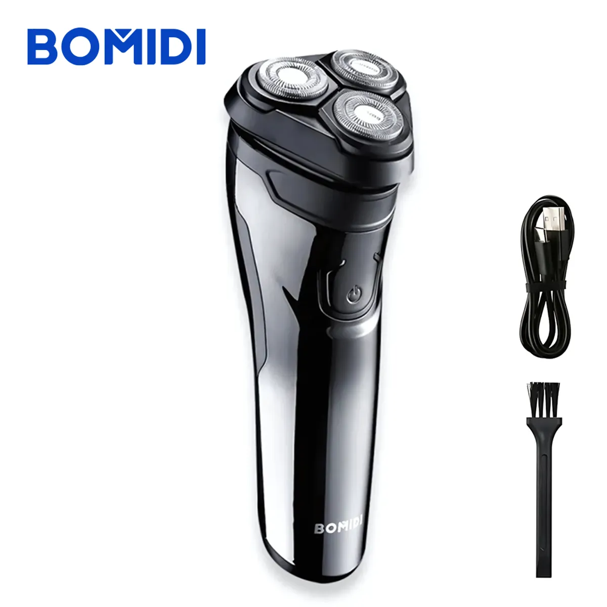 BOMIDI - Afeitadora Eléctrica Bomidi M3 Negro  Recargable  A prueba de agua