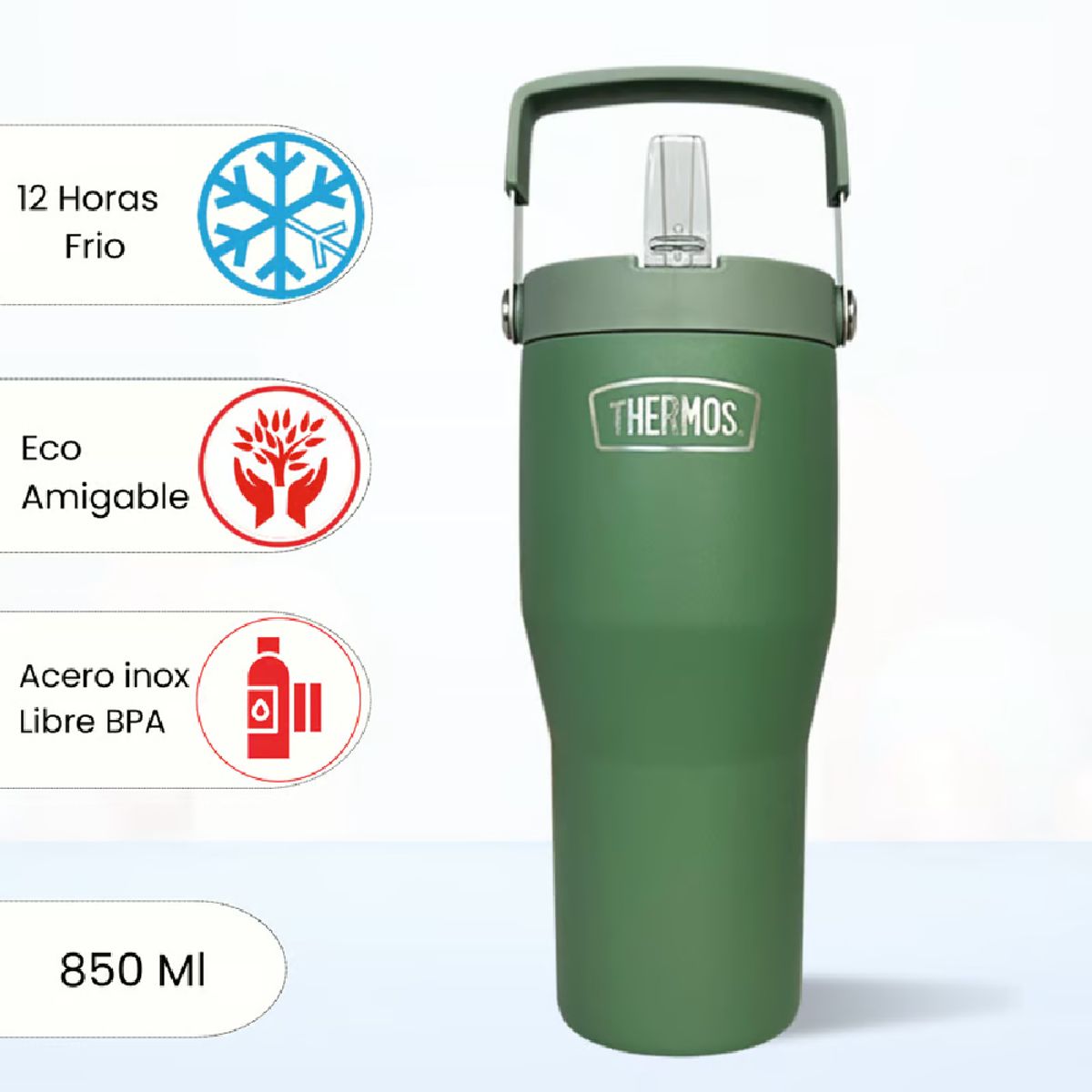 THERMOS - Thermos® 850 ml Para Líquidos Verde Outdo- 10161489