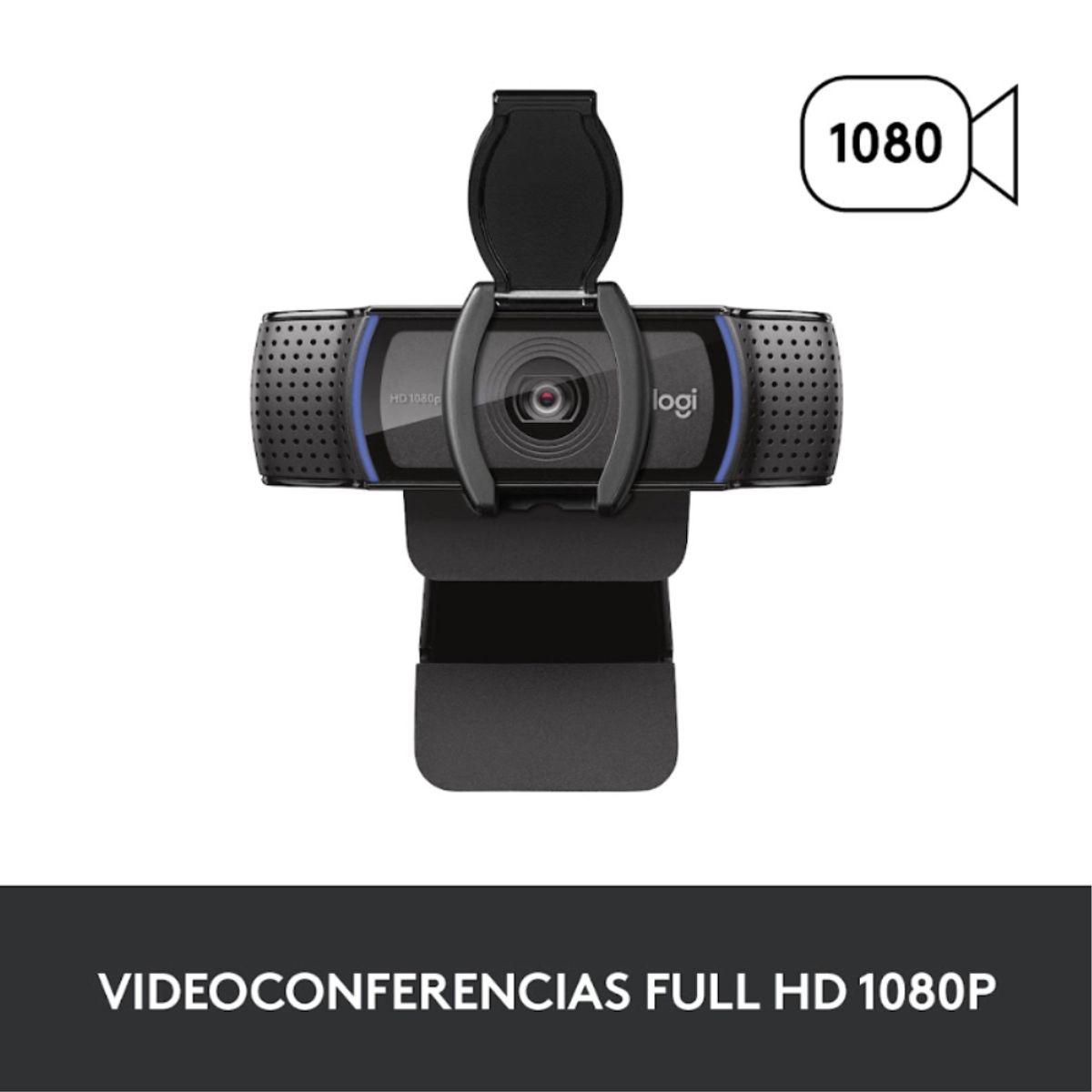 LOGITECH - CÁMARA LOGITECH C920S - Cámara Web Full HD 1080p