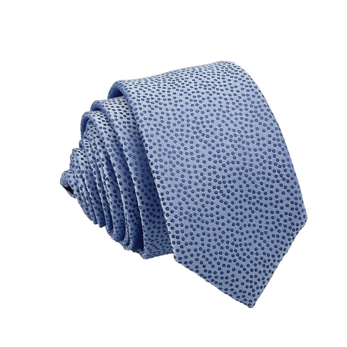 CHRISTIAN ARMAND - CORBATA SLIM FIT ESTILO PUNTOS COLOR CELESTE