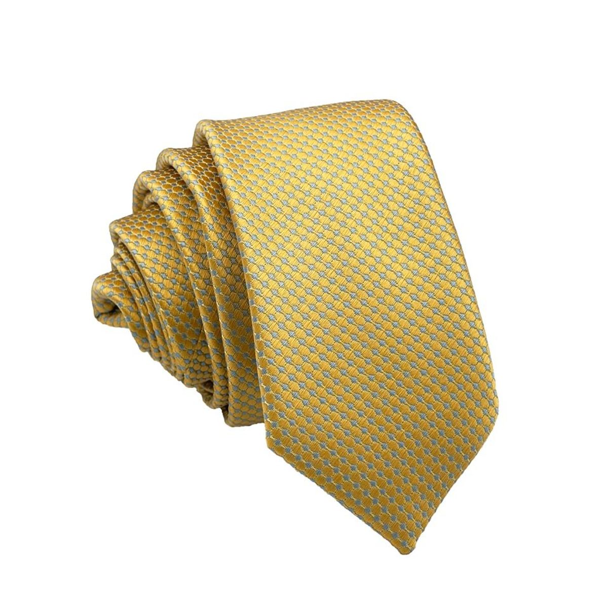 CHRISTIAN ARMAND - CORBATA SLIM FIT ESTILO ESTAMPADO COLOR DORADO