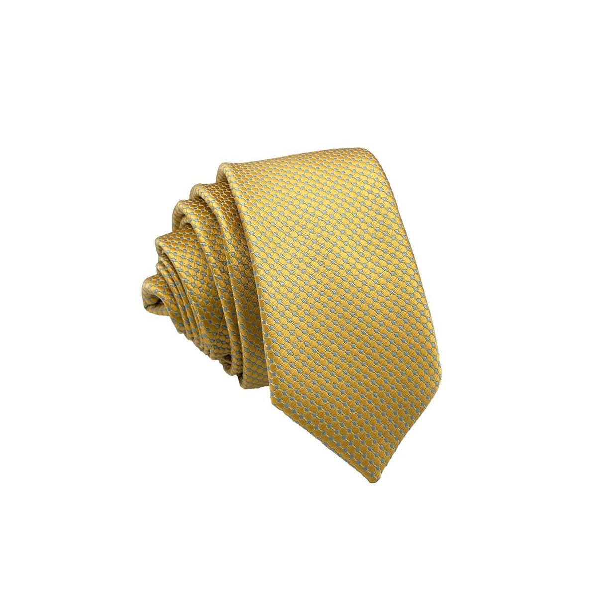 CHRISTIAN ARMAND - CORBATA SLIM FIT ESTILO ESTAMPADO COLOR DORADO
