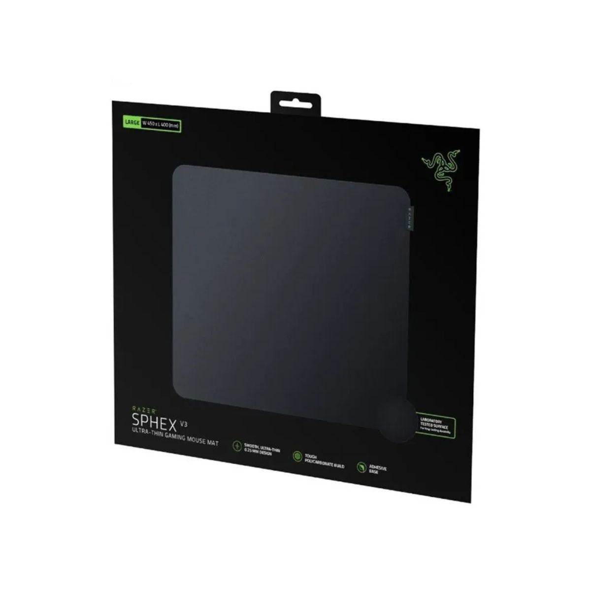 RAZER - MOUSE PAD RAZER SPHEX V3 LARGE HARD BLACK