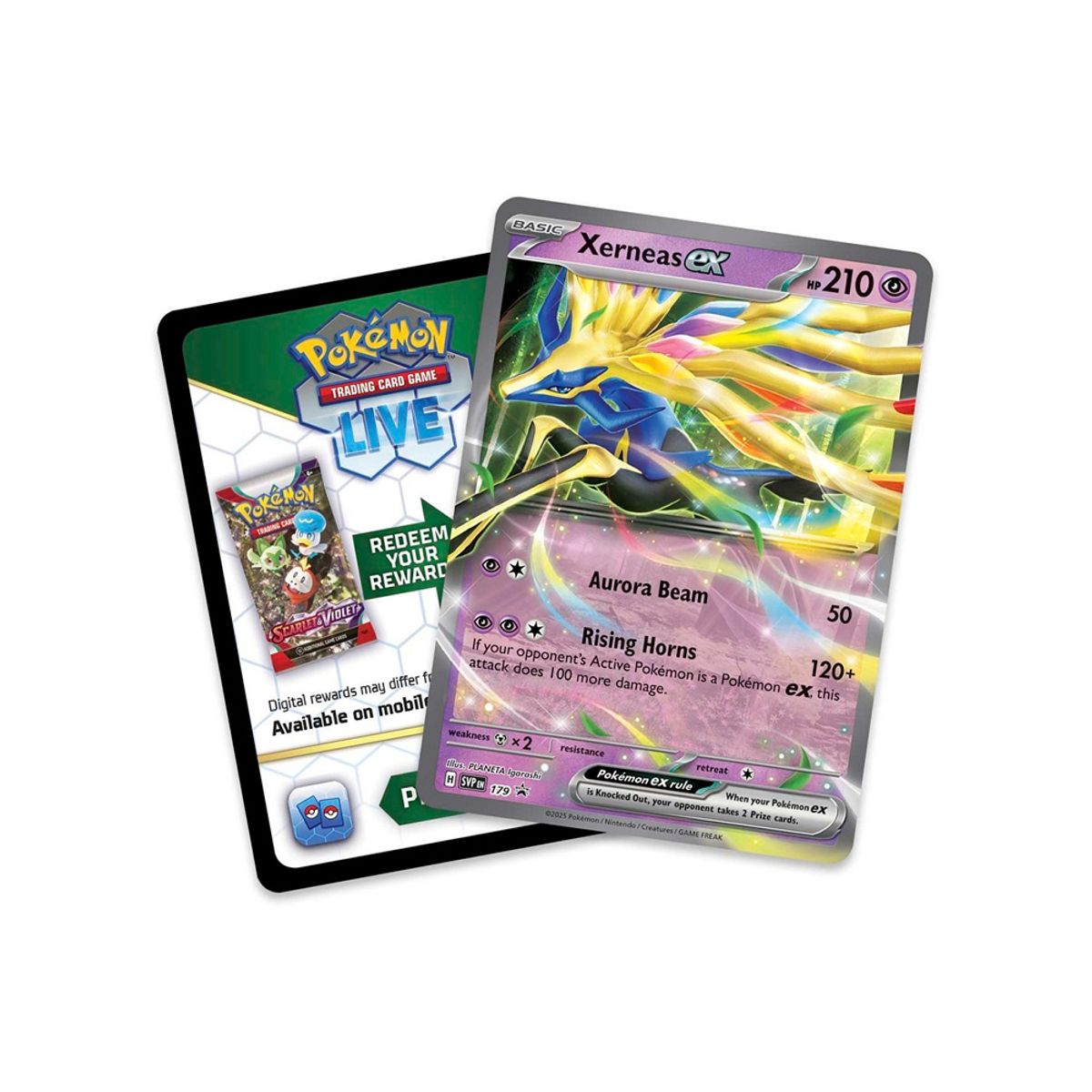 POKEMON - Pokemon TCG Azure Legends Tin Xerneas Español