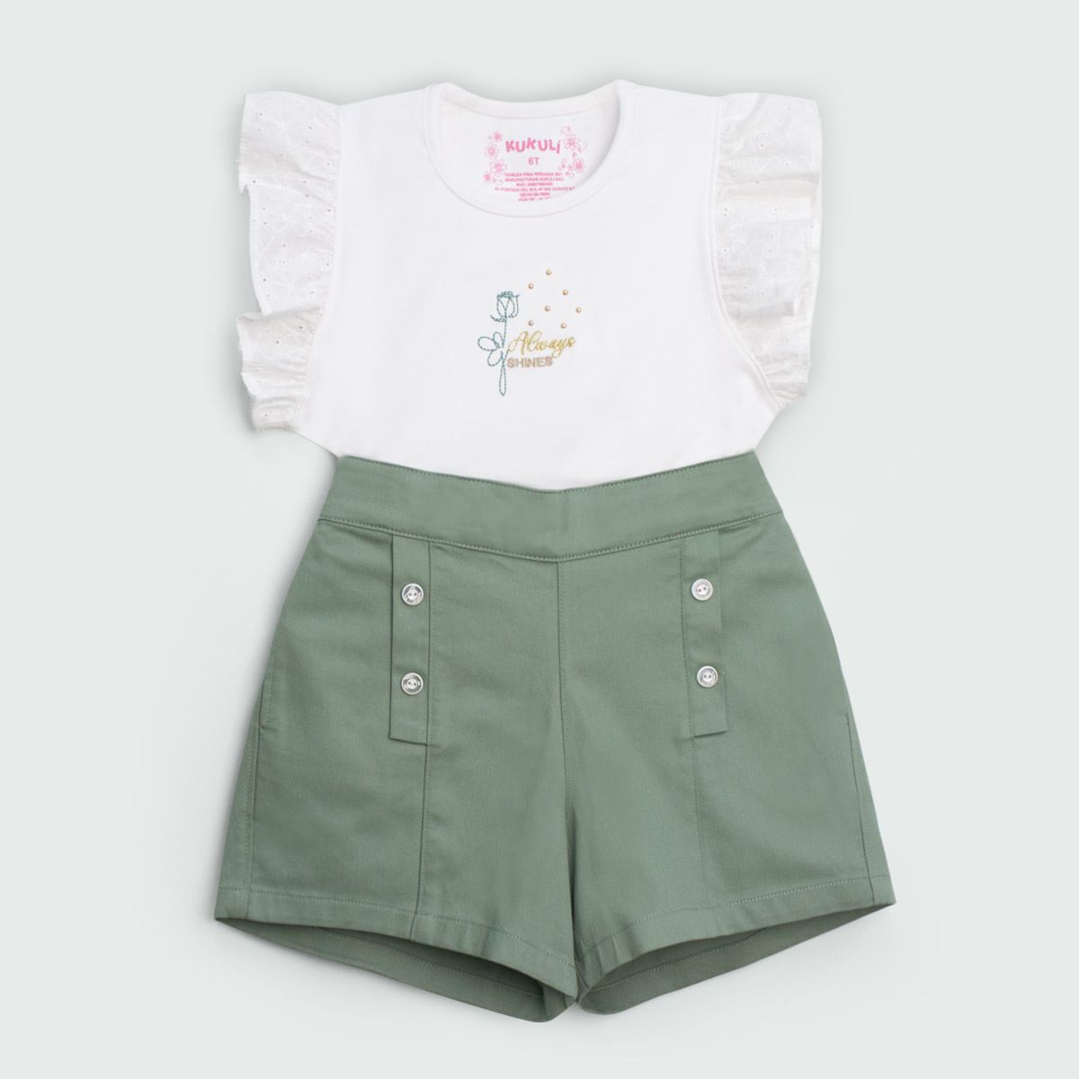 KUKULI - CONJUNTO THAIS NIÑA 4939