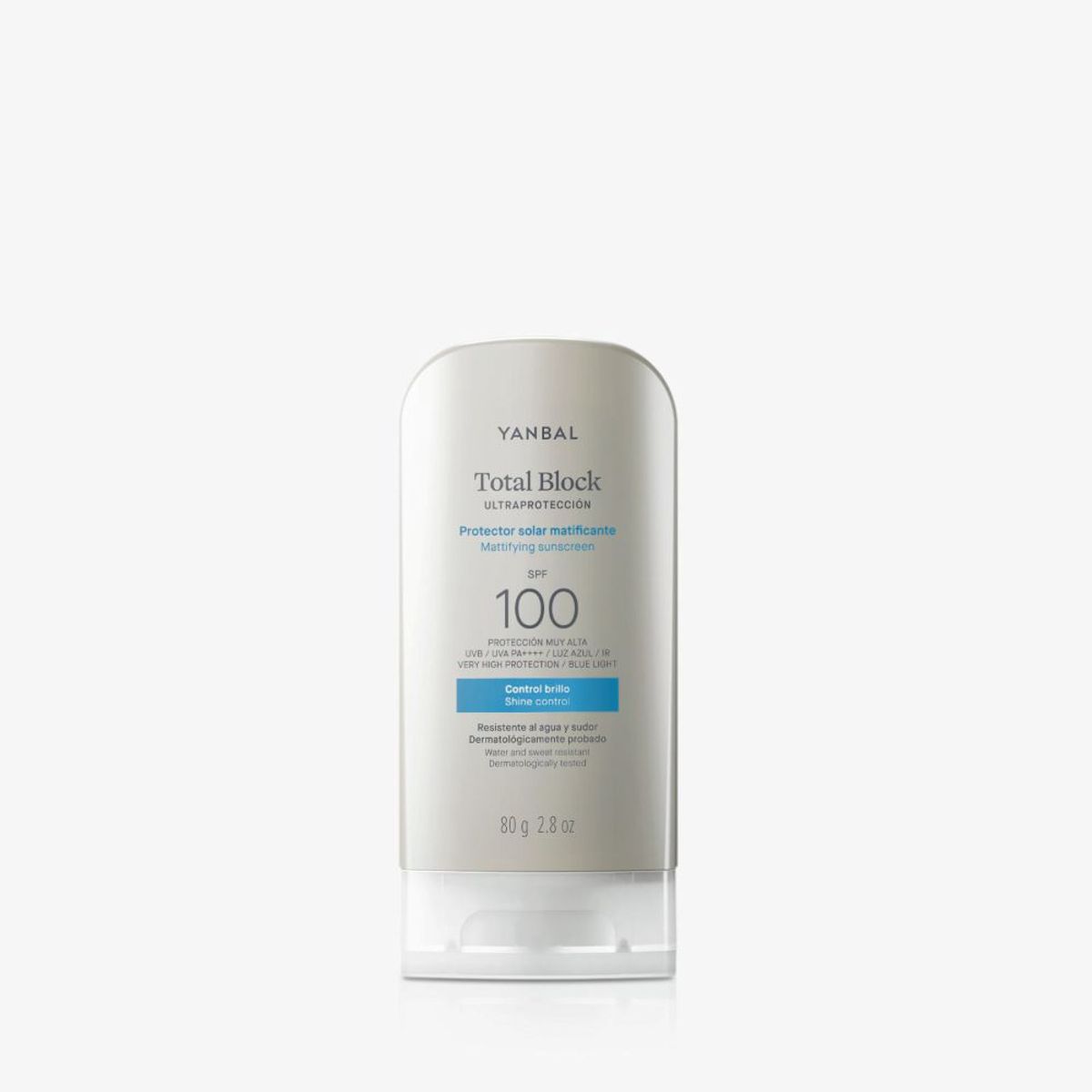 Yanbal - PROTECTOR SOLAR MATIFICANTE SPF 100 TOTAL BLOCK 80g