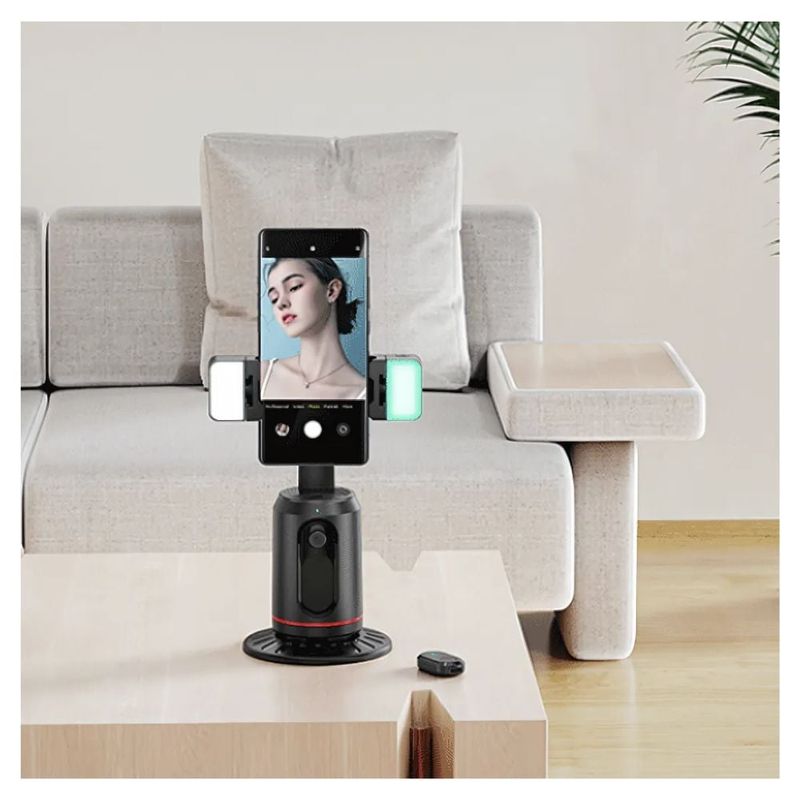 GENERICO - Soporte Selfie con Seguimiento facial y Bluetooth XOSS16 con IA