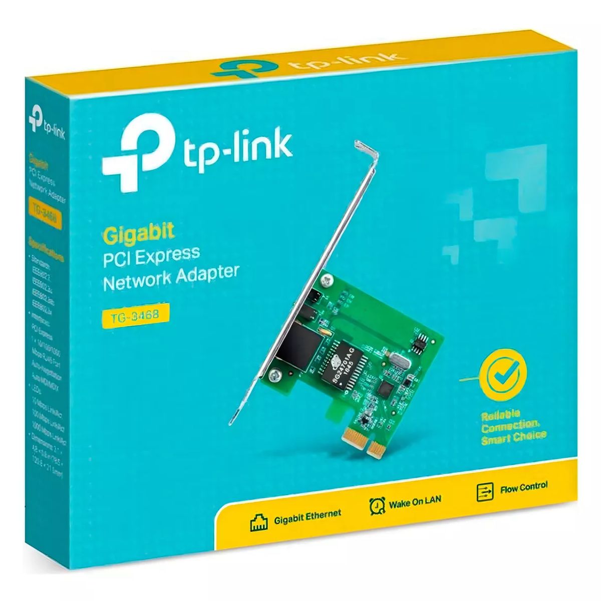 TP LINK - Tarjeta de red TP-Link TG-3468 PCI Express