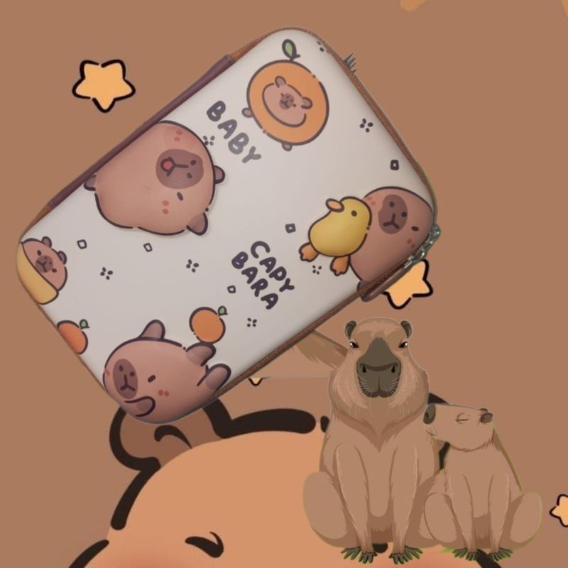 GENERICO - CARTUCHERA GRANDE 3D ESTUCHE ESCOLAR PARA NIÑOS KAWAII