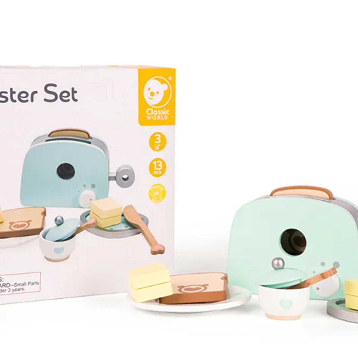 GENERICO - Juguete de Tostadora de madera